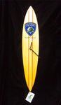 California Surf Patrol Surfboard Clock