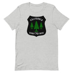 California Surf Patrol Forest Badge Short-Sleeve Unisex T-Shirt